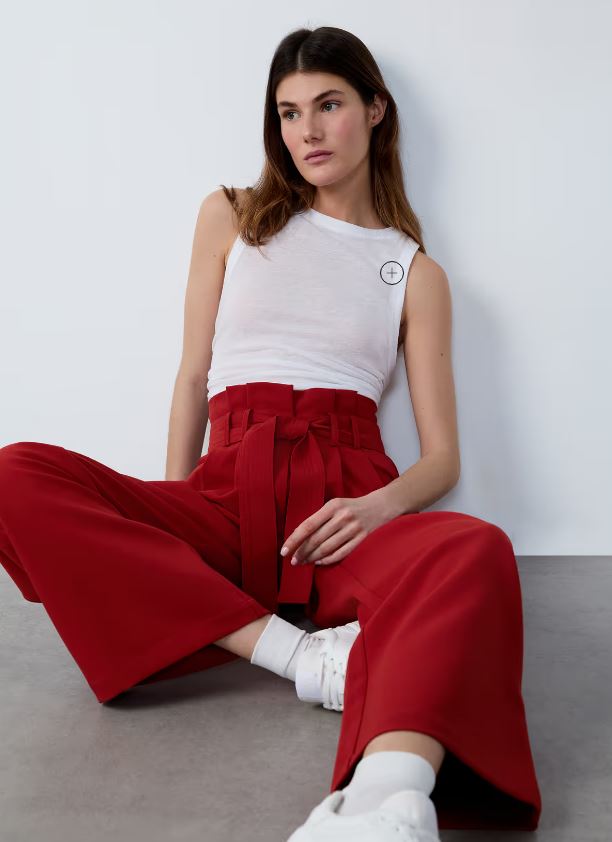 Pantalón ancho