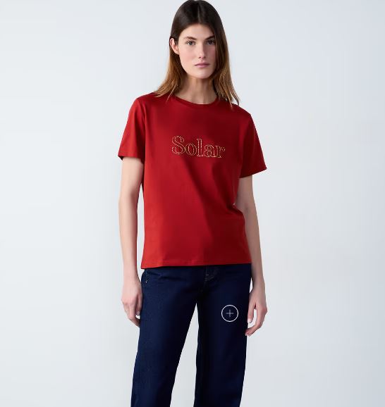 Camiseta bordada