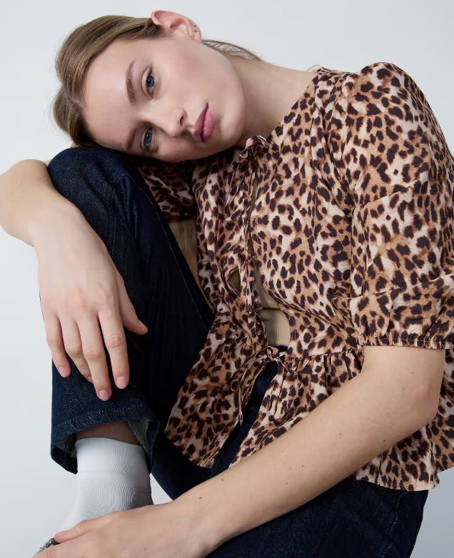 Blusa anudada