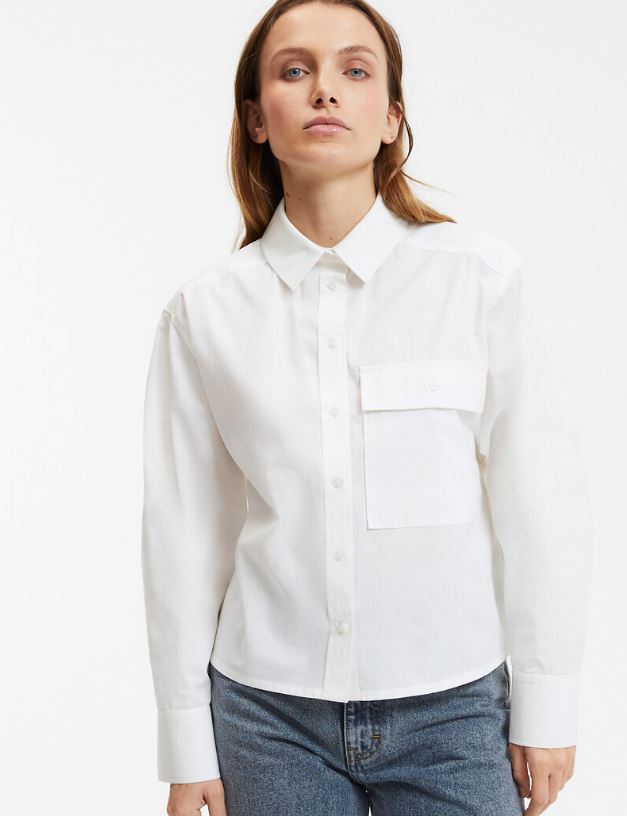 Camisa boxy