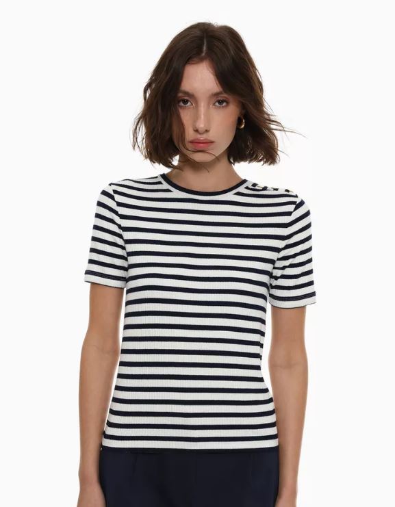 Camiseta canalé