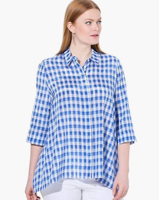 Blusa cuadros