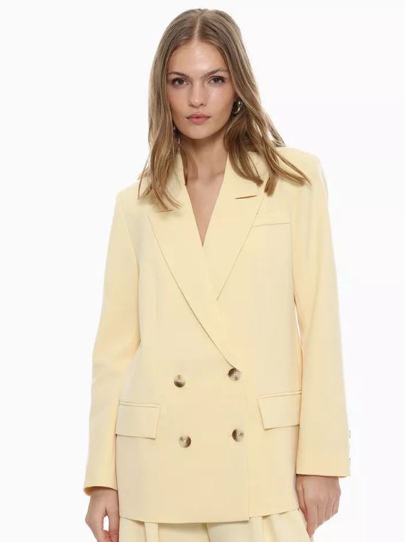 Blazer doble abotonadura