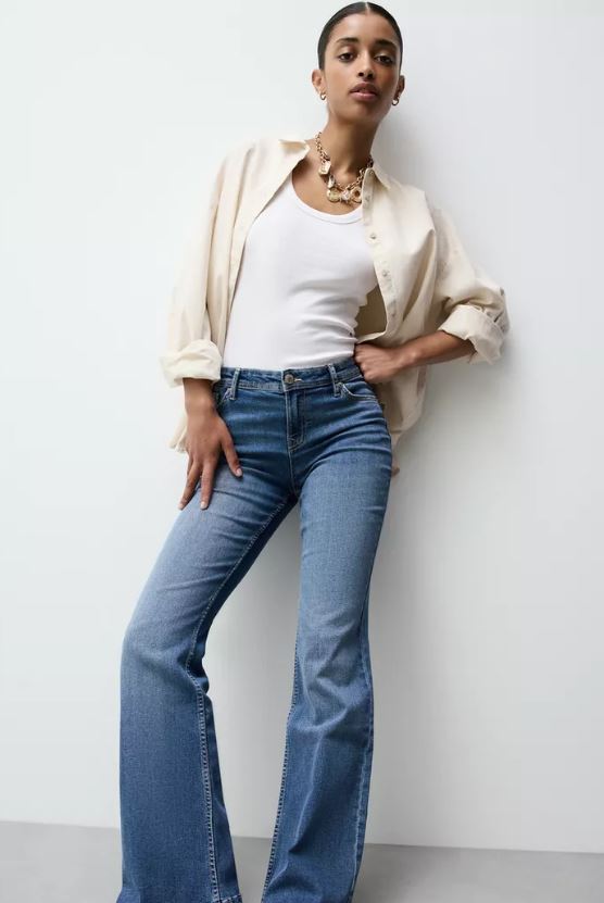 Jeans tiro bajo