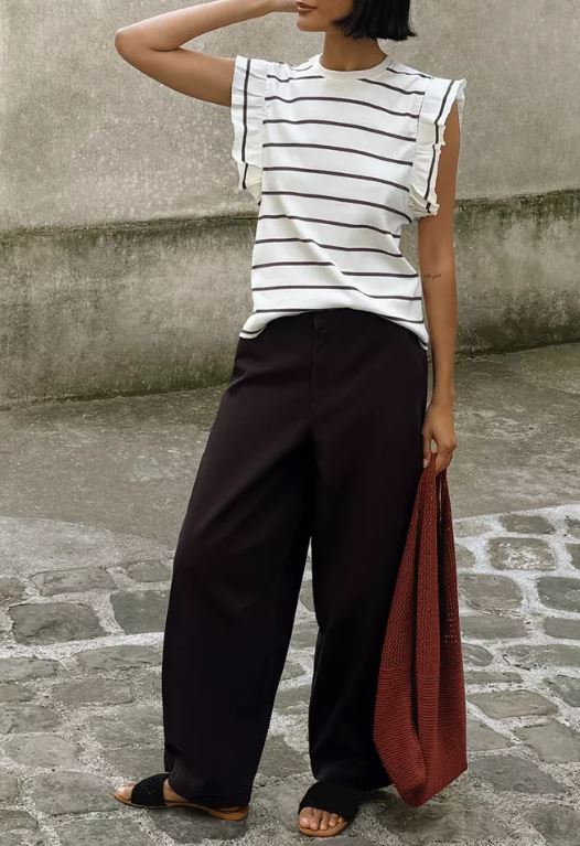 Pantalón ancho