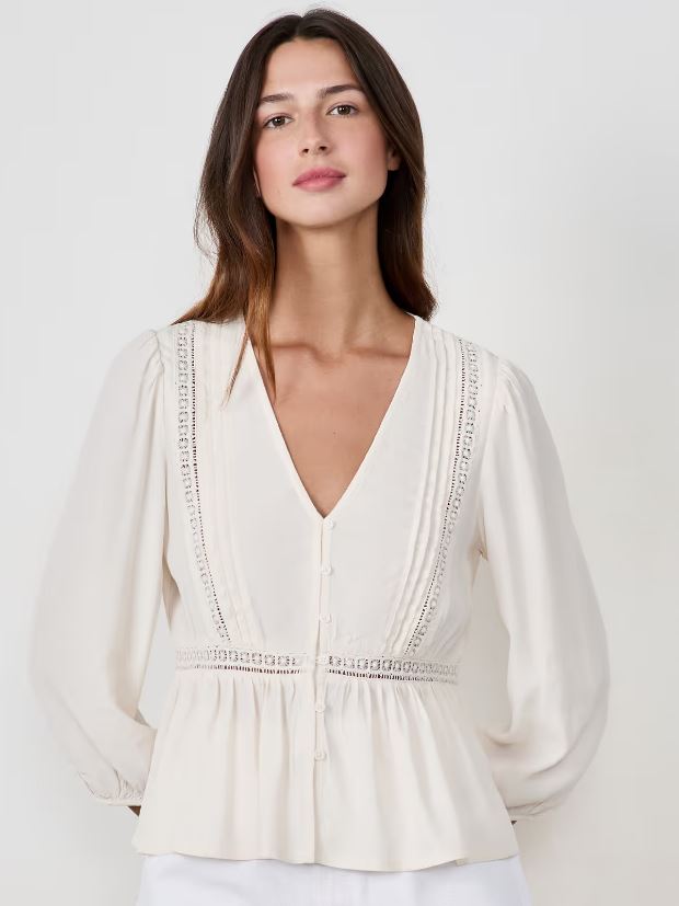 Camisa romántica