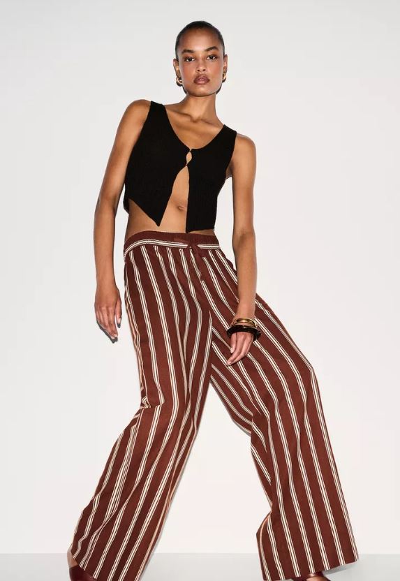 Pantalón wide leg