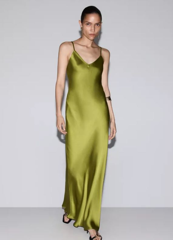 Vestido satinado