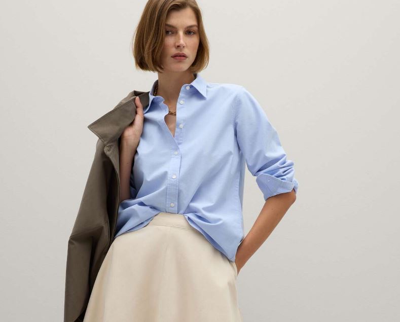 Camisa azul