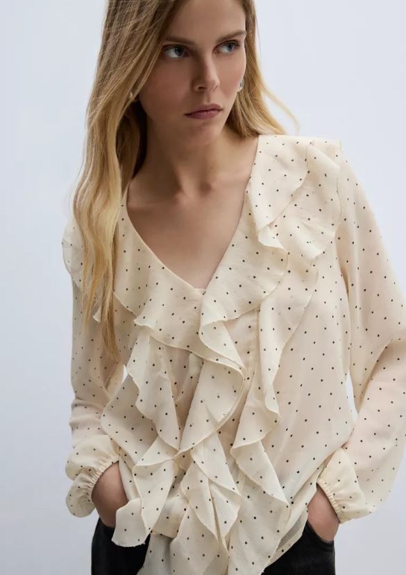 Camisa volantes
