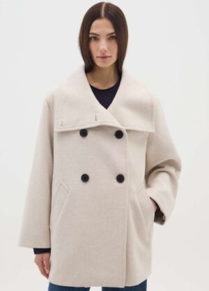 Abrigo doble botonadura