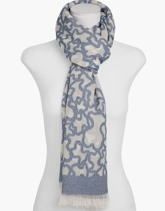 Foulard en color jeans