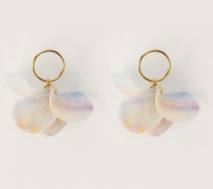 Pendientes petalos