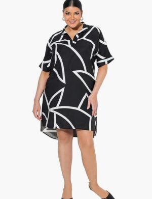 Vestido escote en v