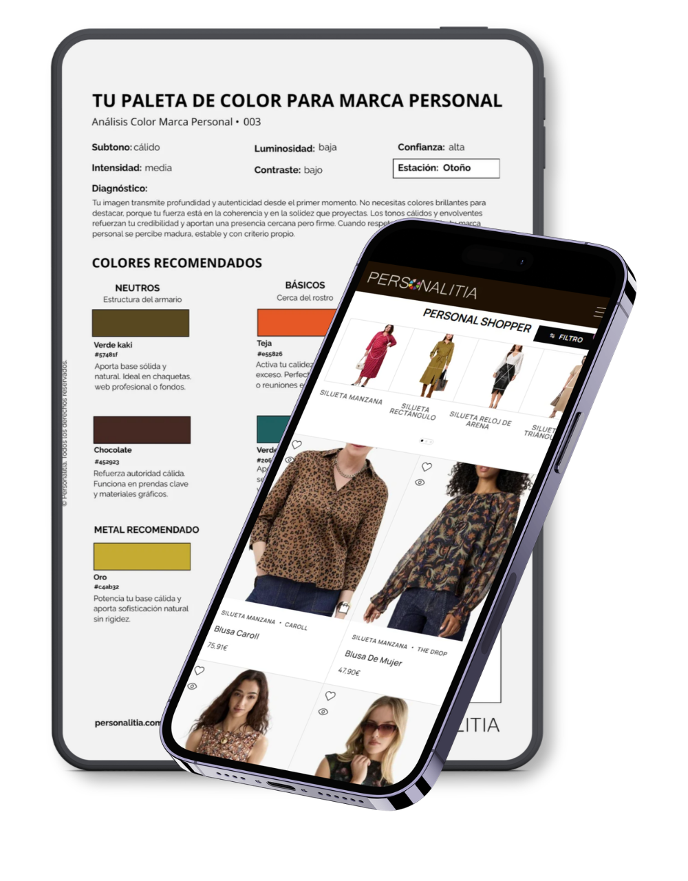 Personalitia - Informe IA Colorimetría otoño