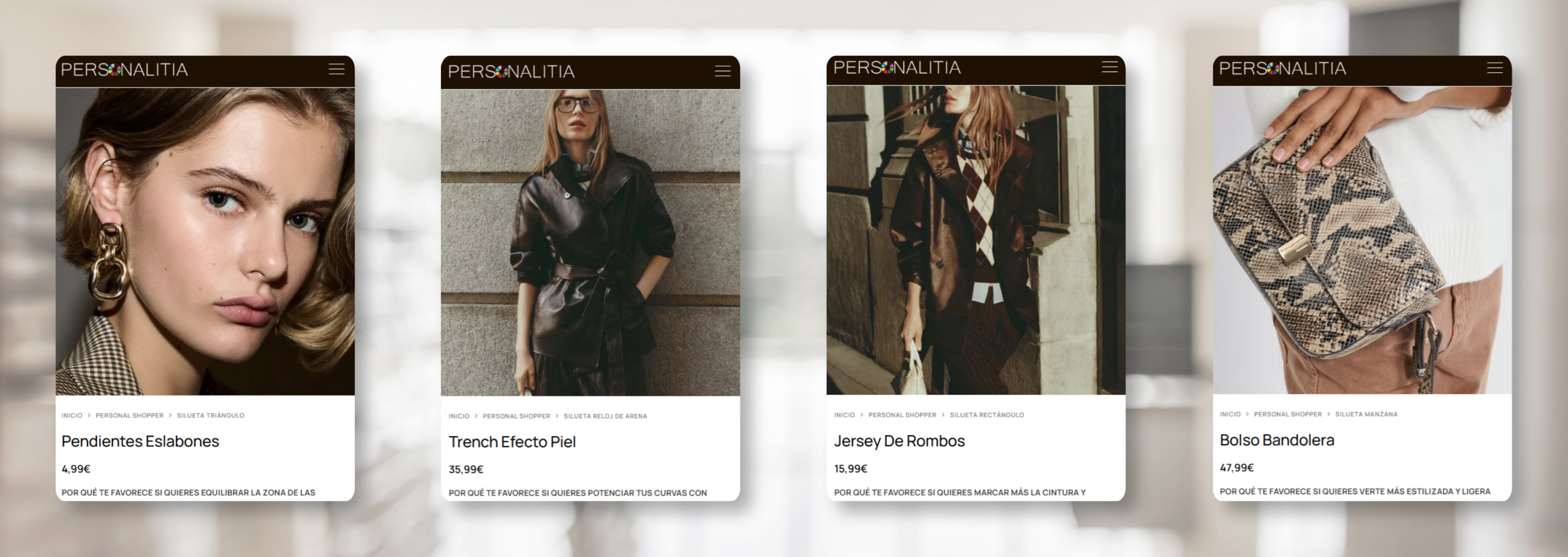Personalitia - Personal shopper online